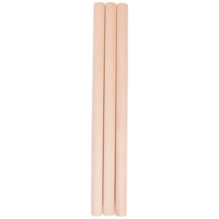 fromWOOD Rundstav Björk 16mm 30cm - 3 st