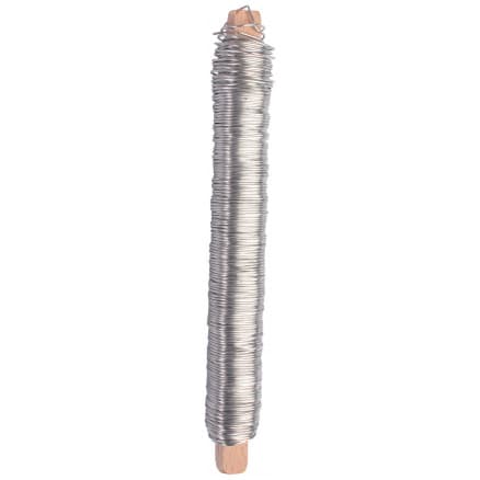 Ståltråd/Spoltråd Silver 0,65mm 100g