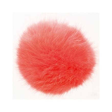 Rico Pompom Tofs Akryl Korall 10 cm