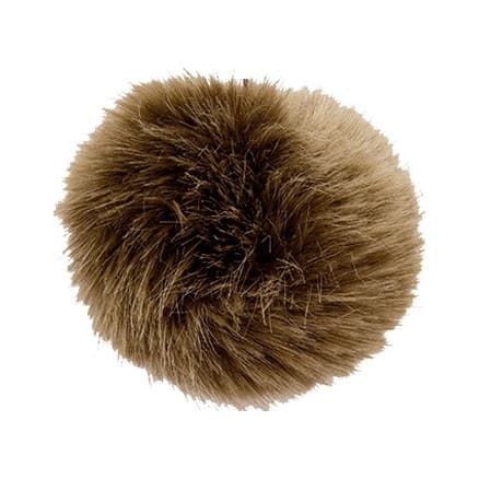 Rico Pompon Tofs Akryl Oliv 10 cm