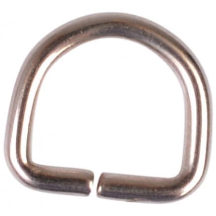 D-ring Silver 10mm - 1 st.