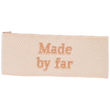 Label Made by Far Sandfärgad - 1 st