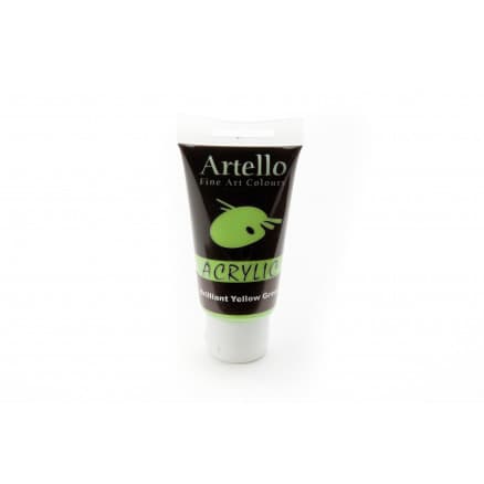 Artello Akrylfärg/Konstnärsfärg Limegrön 75ml