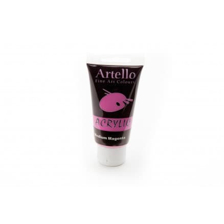 Artello Akrylfärg/Konstnärsfärg Magenta 75ml