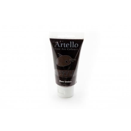 Artello Akrylfärg/Konstnärsfärg Kaffebrun 75ml