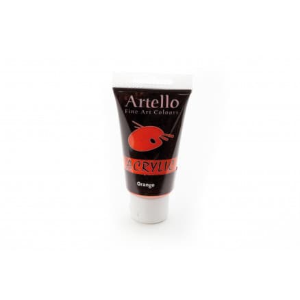 Artello Akrylfärg/Konstnärsfärg Orange 75ml