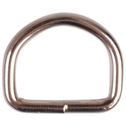 D-Ring Nickel 16mm - 1 st