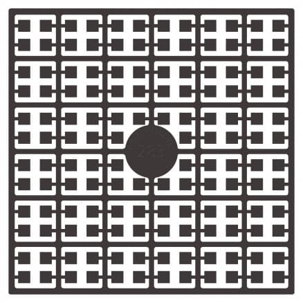 Pixelhobby Midi Pärlor 283 Mörkbrun 2x2mm - 140 pixels