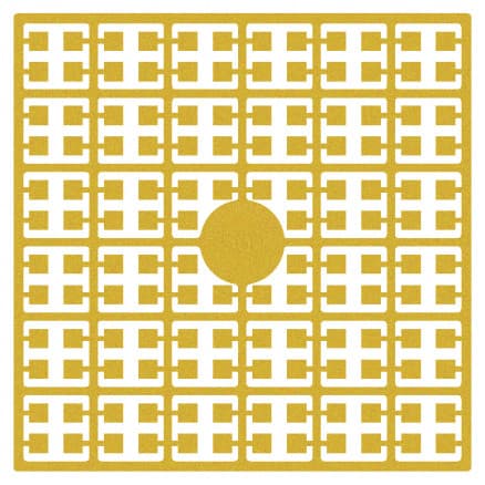 Pixelhobby Midi Pärlor 560 Guld 2x2mm - 140 pixels
