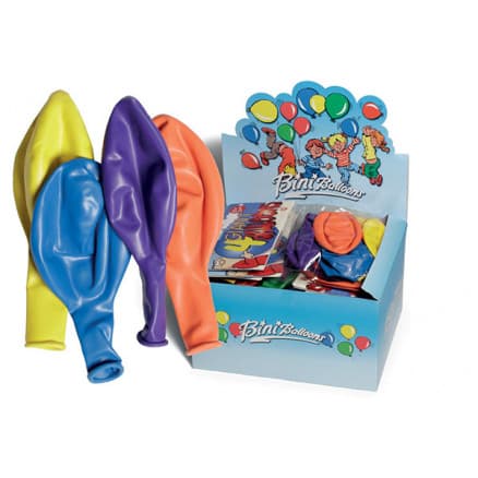 Bini Balloons Ballonger Gigant Ass. färger Ø42cm - 4 st.
