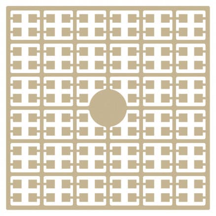 Pixelhobby Midi Pärlor 551 Ljus Mocka Beige 2x2mm - 140 pixels