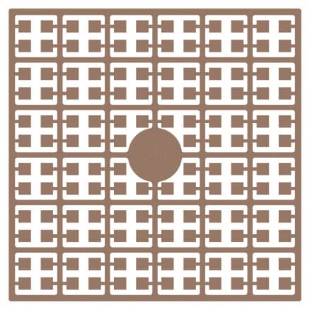 Pixelhobby Midi Pärlor 546 Ljus Valnöt 2x2mm - 140 pixels