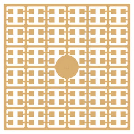 Pixelhobby Midi Pärlor 543 Extra Ljus Mahogny 2x2mm - 140 pixels