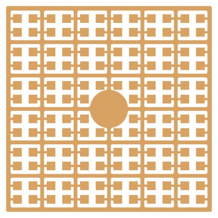 Pixelhobby Midi Pärlor 541 Gyllen Guld 2x2mm - 140 pixels