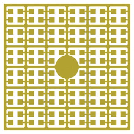 Pixelhobby Midi Pärlor 539 Extra mörk Halmgul 2x2mm - 140 pixels