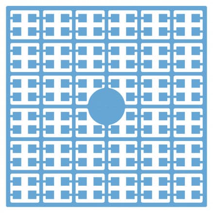 Pixelhobby Midi Pärlor 533 Ljus Klar Turkosblå 2x2mm - 140 pixels