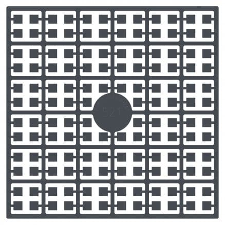 Pixelhobby Midi Pärlor 521 Mörk GråLila 2x2mm - 140 pixels