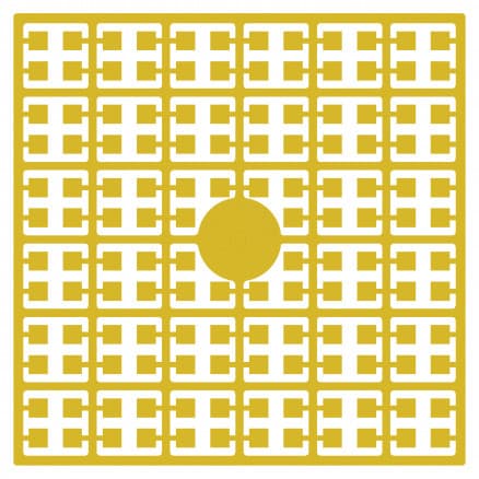 Pixelhobby Midi Pärlor 507 Mörk Halmgul 2x2mm - 140 pixels