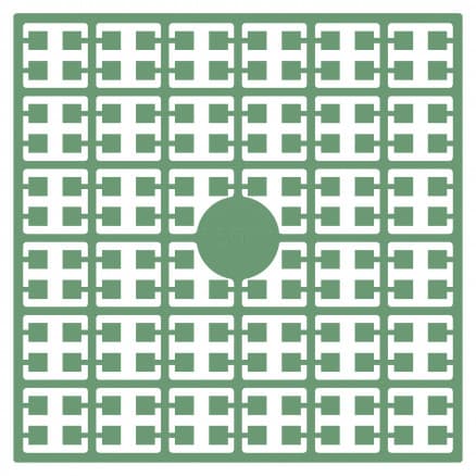 Pixelhobby Midi Pärlor 503 Ljus Dov Grön 2x2mm - 140 pixels