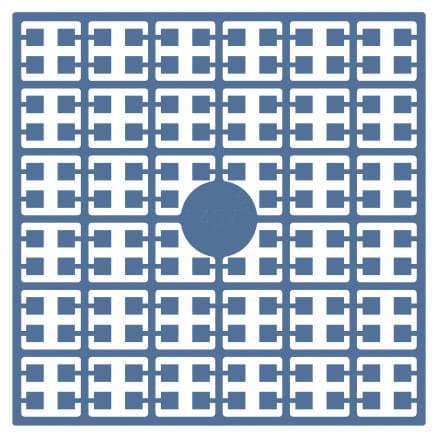 Pixelhobby Midi Pärlor 497 Turkos Blå 2x2mm - 140 pixels
