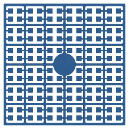 Pixelhobby Midi Pärlor 496 Mörk Turkos Blå 2x2mm - 140 pixels