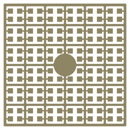 Pixelhobby Midi Pärlor 484 Ljus Mocka 2x2mm - 140 pixels