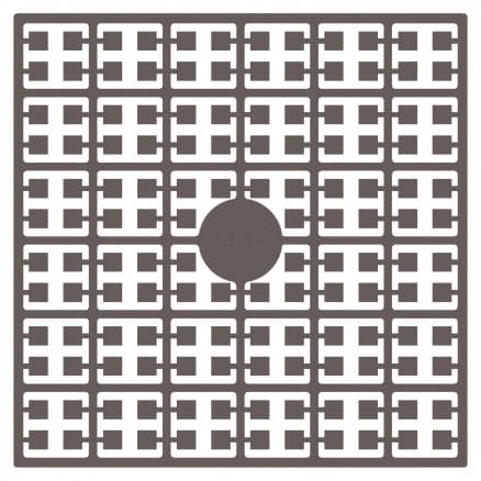 Pixelhobby Midi Pärlor 483 Mörk Mocka 2x2mm - 140 pixels