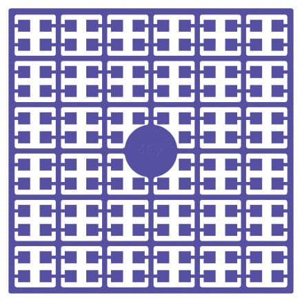Pixelhobby Midi Pärlor 462 Mörk Blåviolett 2x2mm - 140 pixels