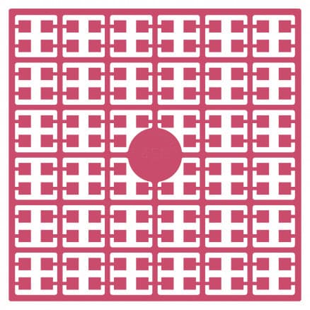 Pixelhobby Midi Pärlor 458 Mörk Gammelrosa 2x2mm - 140 pixels