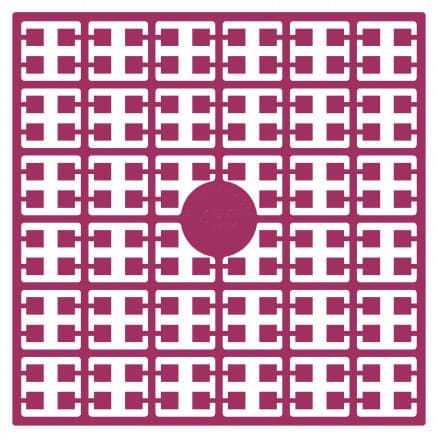 Pixelhobby Midi Pärlor 435 Väldigt mörk Gammelrosa 2x2mm - 140 pixels