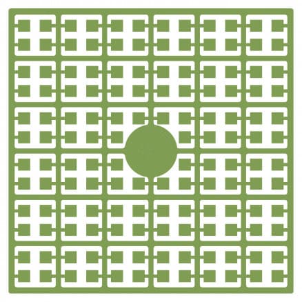 Pixelhobby Midi Pärlor 433 Ljus Jaktgrön 2x2mm - 140 pixels