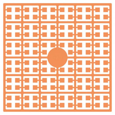 Pixelhobby Midi Pärlor 429 Mörk Aprikos Hudfärg 2x2mm - 140 pixels