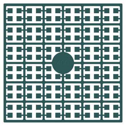 Pixelhobby Midi Pärlor 400 Extra mörk Mintgrön 2x2mm - 140 pixels