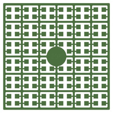 Pixelhobby Midi Pärlor 398 Djup Skogsgrön 2x2mm - 140 pixels