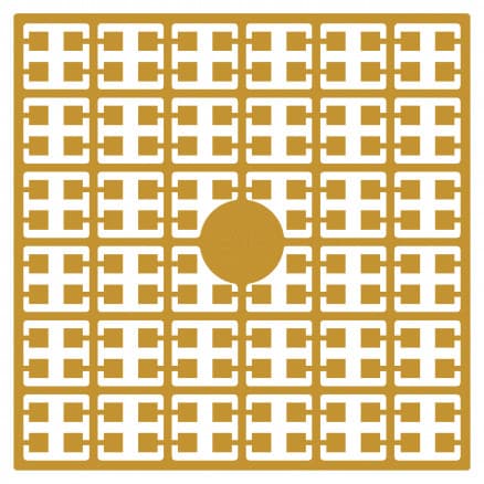 Pixelhobby Midi Pärlor 395 Ljus Guldbrun 2x2mm - 140 pixels