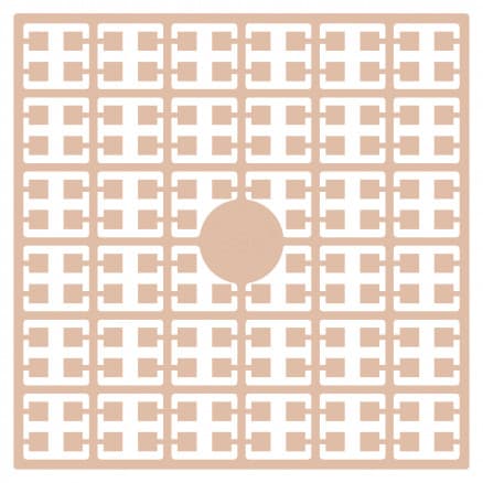 Pixelhobby Midi Pärlor 388 Mörk Persika Hudfärg 2x2mm - 140 pixels