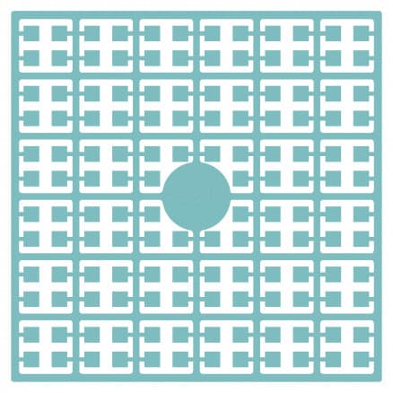 Pixelhobby Midi Pärlor 381 Mörk Sjögrön 2x2mm - 140 pixels