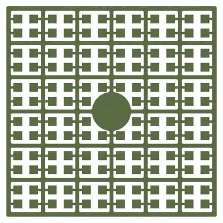 Pixelhobby Midi Pärlor 365 Mörkgrå Avokado 2x2mm - 140 pixels