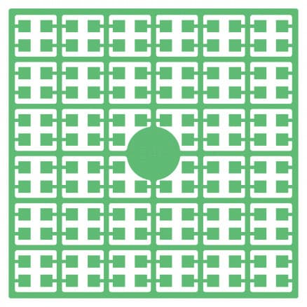 Pixelhobby Midi Pärlor 348 Extra ljus Smaragdgrön 2x2mm - 140 pixels