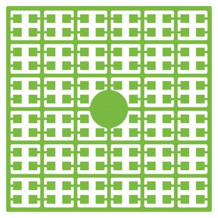 Pixelhobby Midi Pärlor 343 Ljus Papegojgrön 2x2mm - 140 pixels