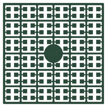 Pixelhobby Midi Pärlor 331 Extra Mörk Pistagegrön 2x2mm - 140 pixels