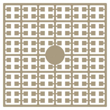 Pixelhobby Midi Pärlor 327 Extra ljus Beige Brun 2x2mm - 140 pixels
