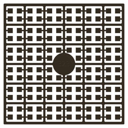 Pixelhobby Midi Pärlor 323 Extra mörk Beige Brun 2x2mm - 140 pixels