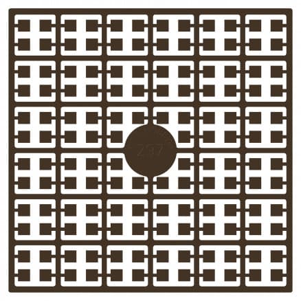 Pixelhobby Midi Pärlor 297 Kaffe 2x2mm - 140 pixels