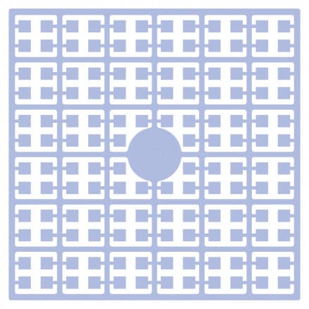 Pixelhobby Midi Pärlor 296 Extra ljus Delft Blå 2x2mm - 140 pixels
