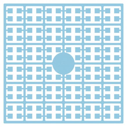 Pixelhobby Midi Pärlor 288 Extra ljus Blåklintsblå 2x2mm - 140 pixels