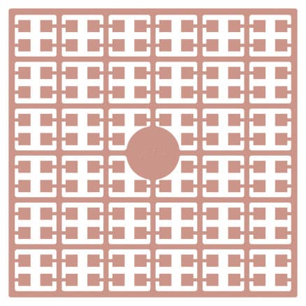 Pixelhobby Midi Pärlor 274 Ljus Terracotta 2x2mm - 140 pixels