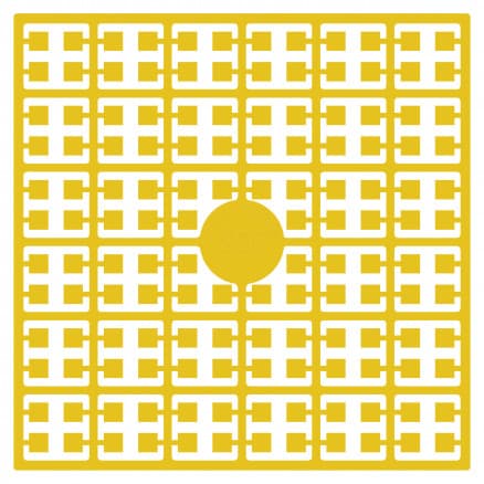 Pixelhobby Midi Pärlor 256 Gyllene Gul 2x2mm - 140 pixels