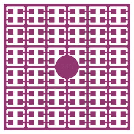 Pixelhobby Midi Pärlor 249 Mörklila 2x2mm - 140 pixels