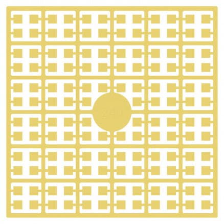 Pixelhobby Midi Pärlor 240 Extra ljus Guld 2x2mm - 140 pixels